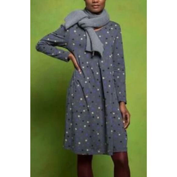 Gudrun Sjoden Dresses & Skirts - Gudrun Sjoden Organic Cotton Long Sleeve Shirt Dress XL  Edite Jersey Cherry